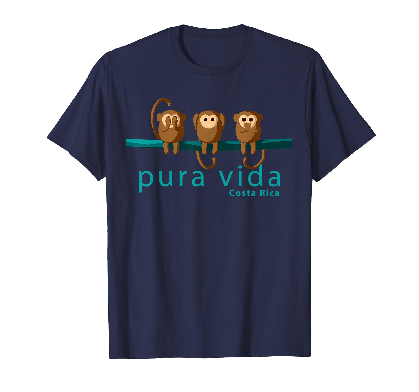 Costa Rica Monkeys Shirt T-Shirt