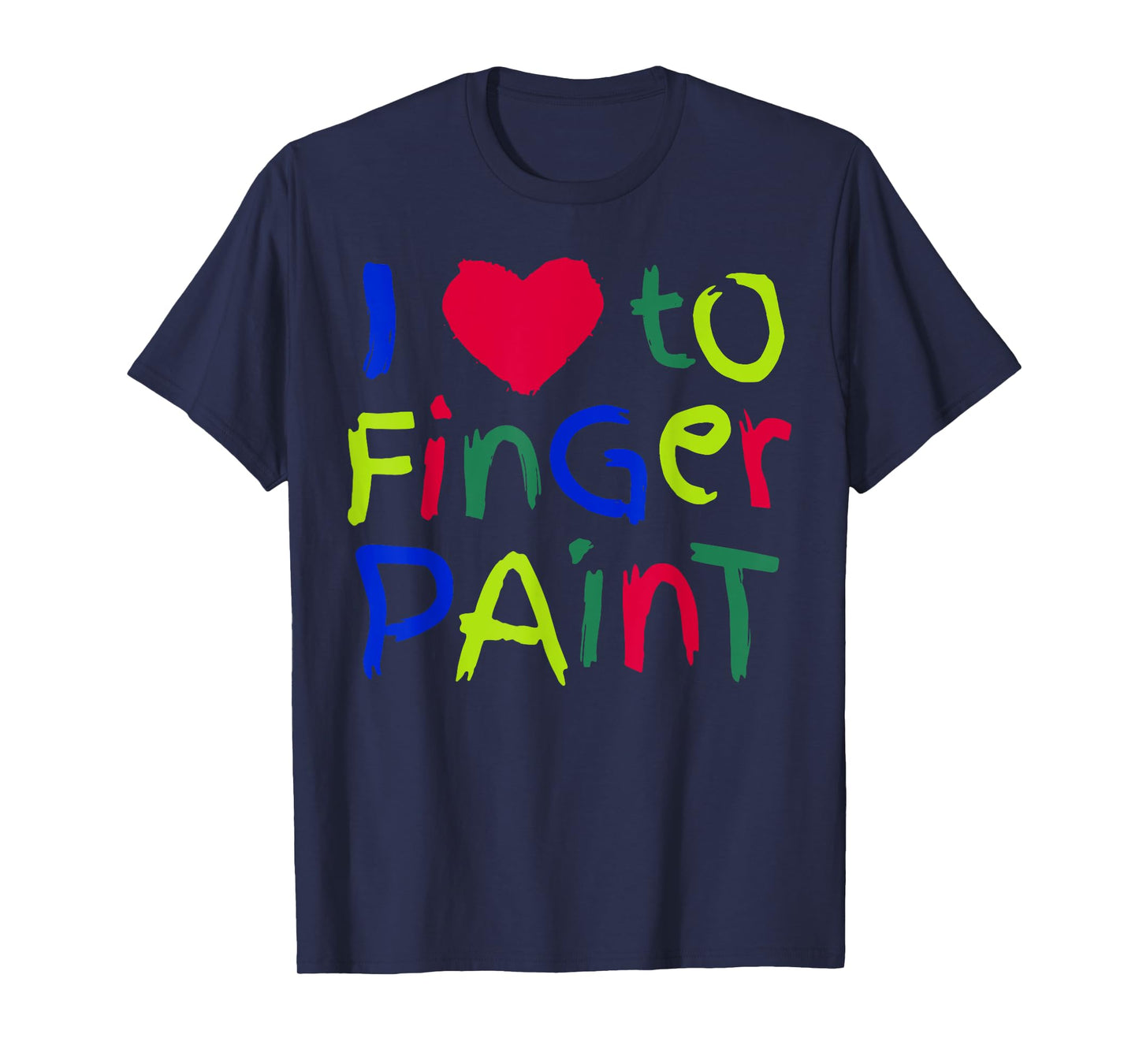 I Love To Finger Paint Matching I'm Paint Couple Valentine T-Shirt