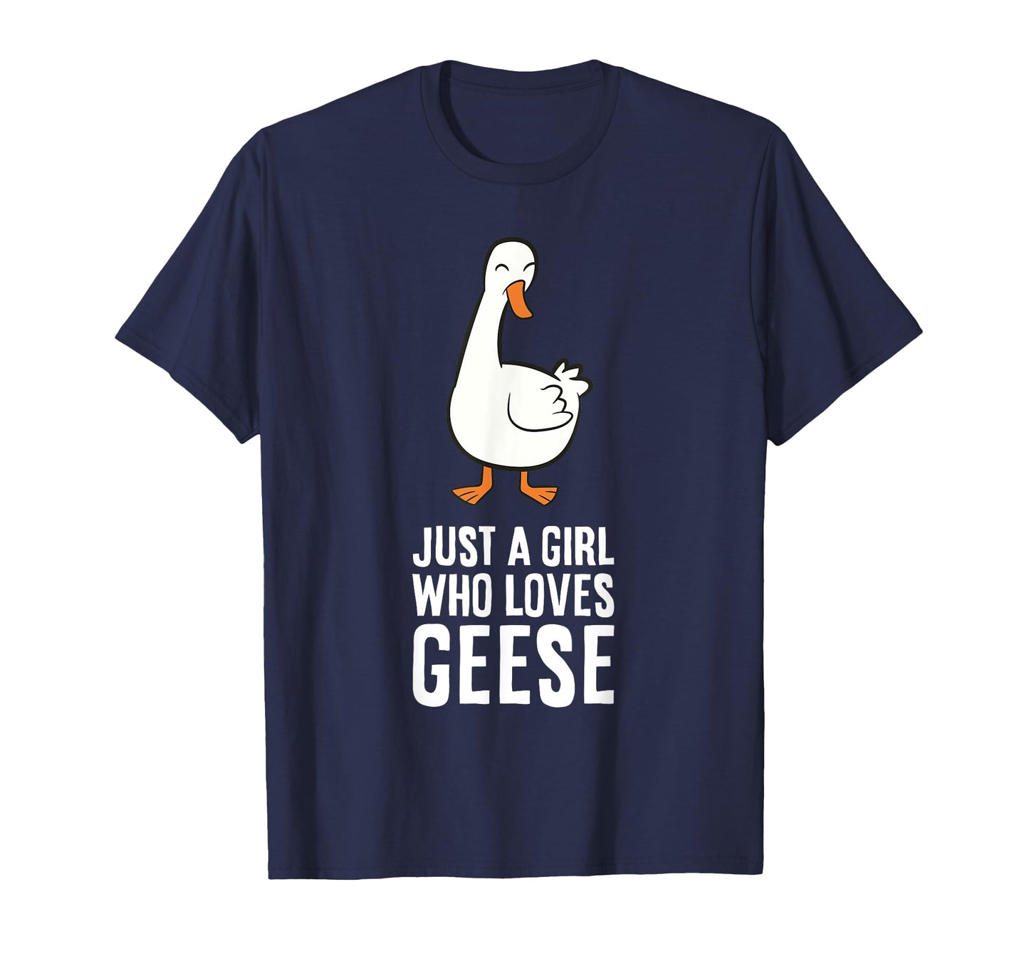 Just a Girl Who Loves Geese T-Shirt