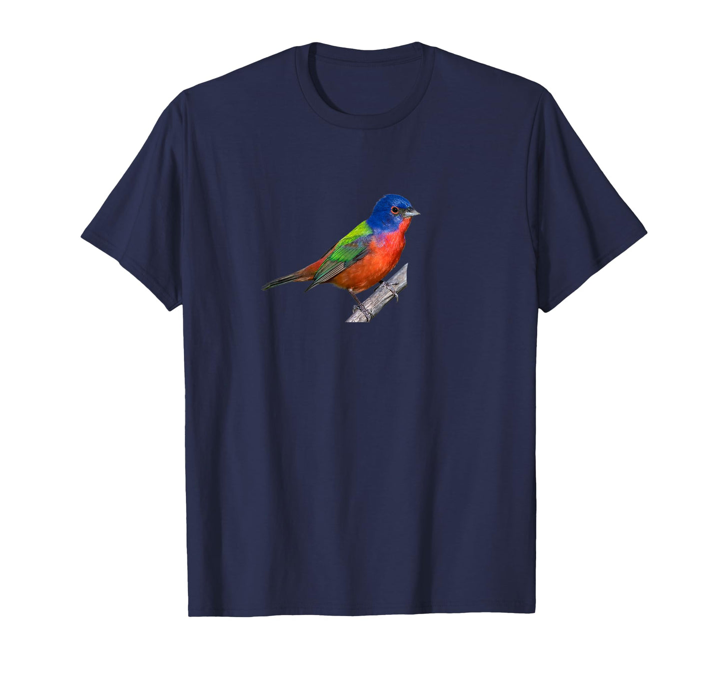 Painted Bunting Shirt Bird Watcher Cardinal Canary Finch T-Shirt