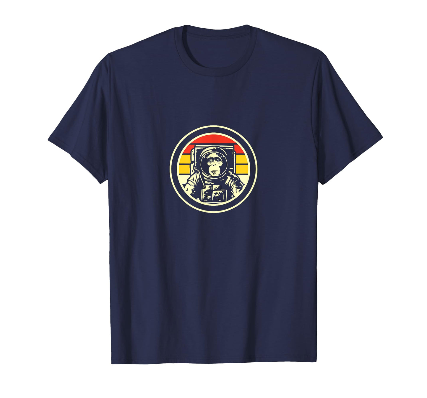 Retro Astronaut Space Monkey T-Shirt