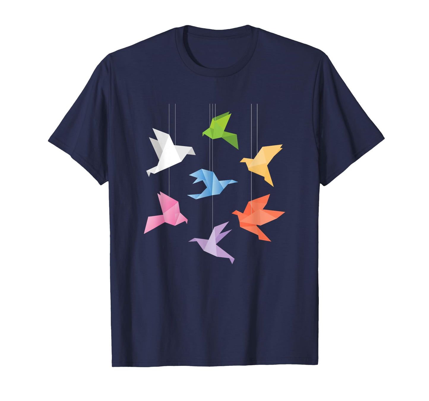 Paper Cranes - Origami Birds Origamist Paper Folding Artist T-Shirt