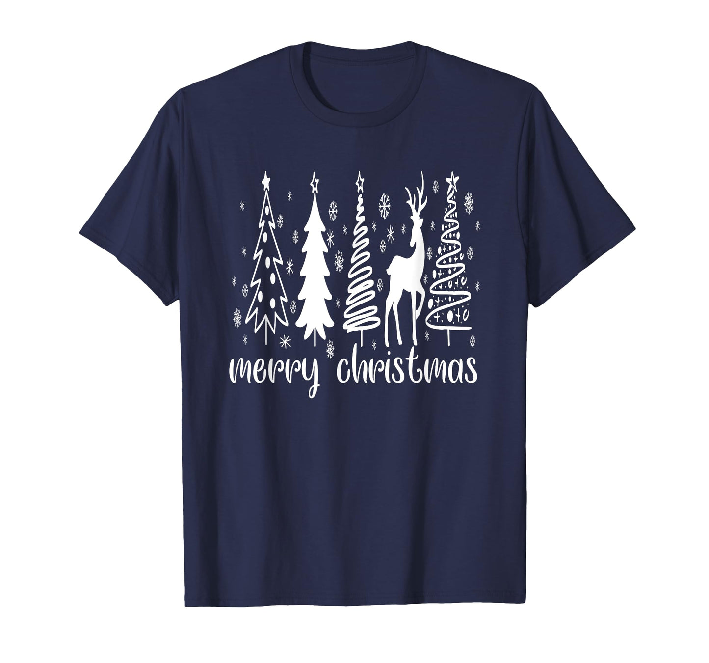 Merry Christmas Holiday Xmas Tree T-Shirt