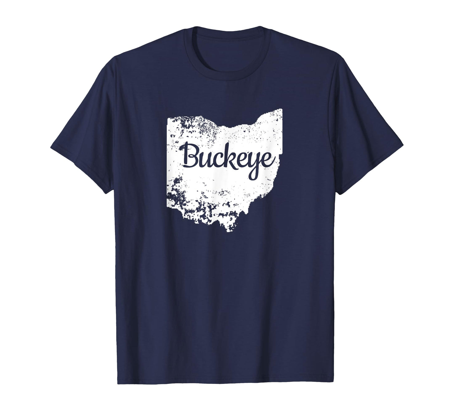 Ohio Shirt OH Love Buckeye State Home Distressed Tee T-Shirt