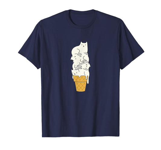 Like this ice cream? T-shirt Men Women Kids cat gift T-Shirt