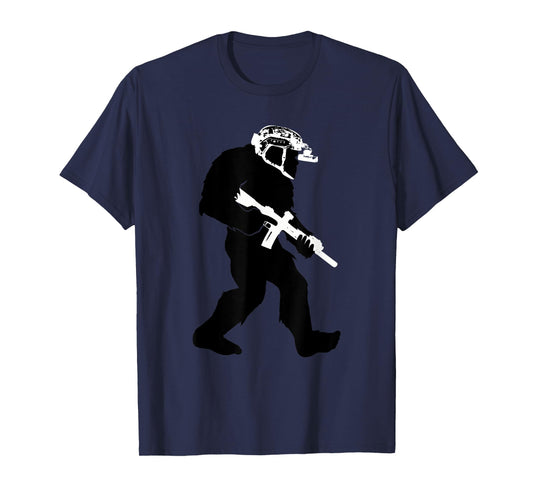 Tactical Bigfoot for Military and Law Enforcement T-Shirt