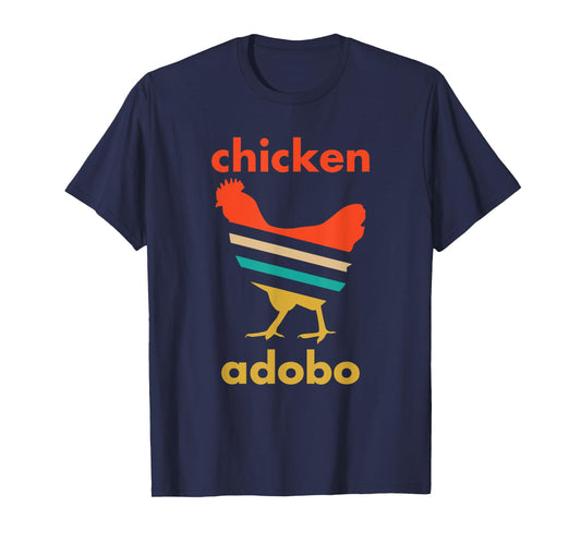 Funny Filipino Adobo Shirt Chicken Adobo Retro Style T-Shirt