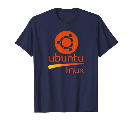 Ubuntu Linux lover Tee with tagline and Logo Open Source Os T-Shirt