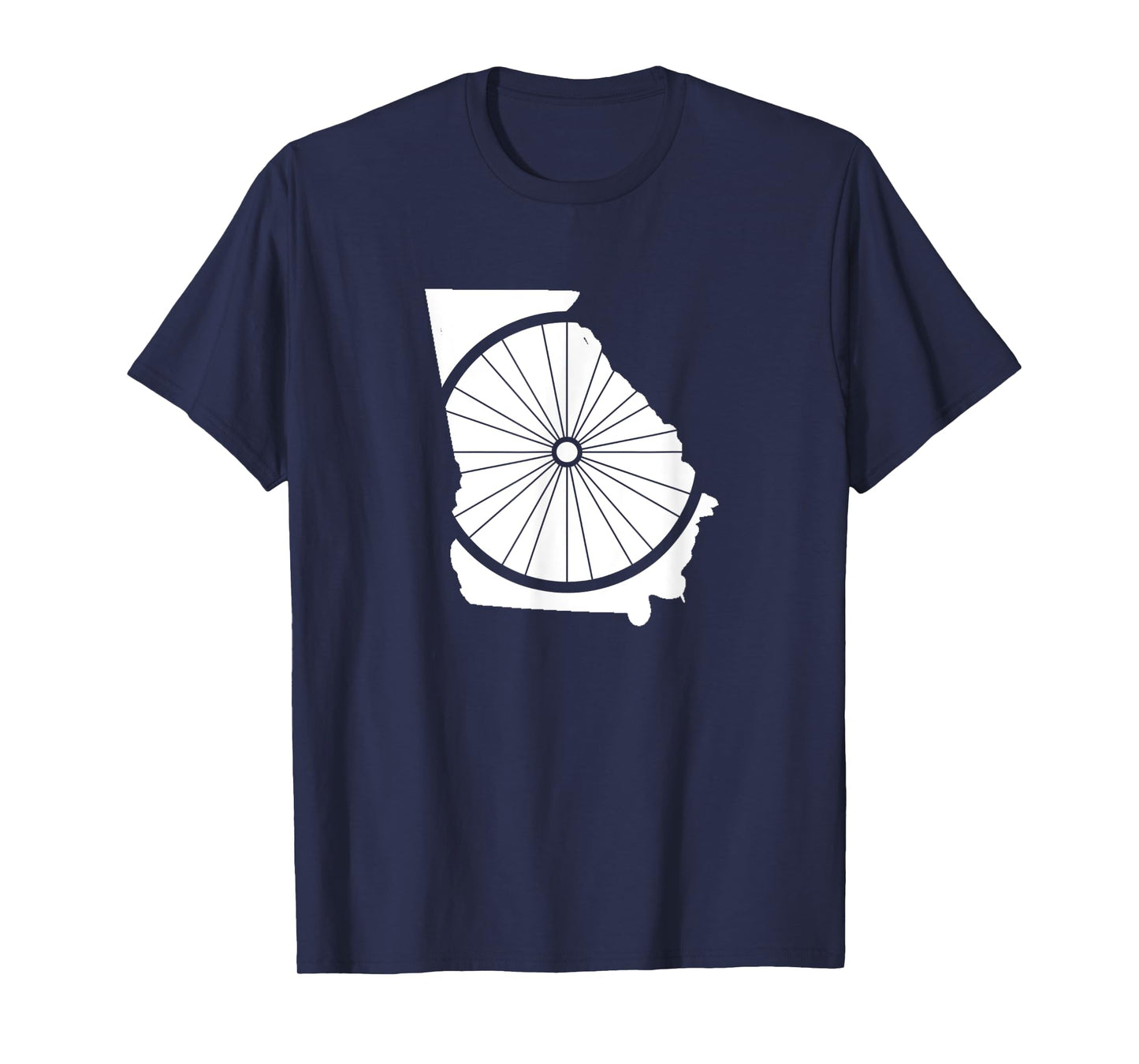 Georgia Bicycle Shirt, GA Biking Gear, GA Cycling T-Shirt
