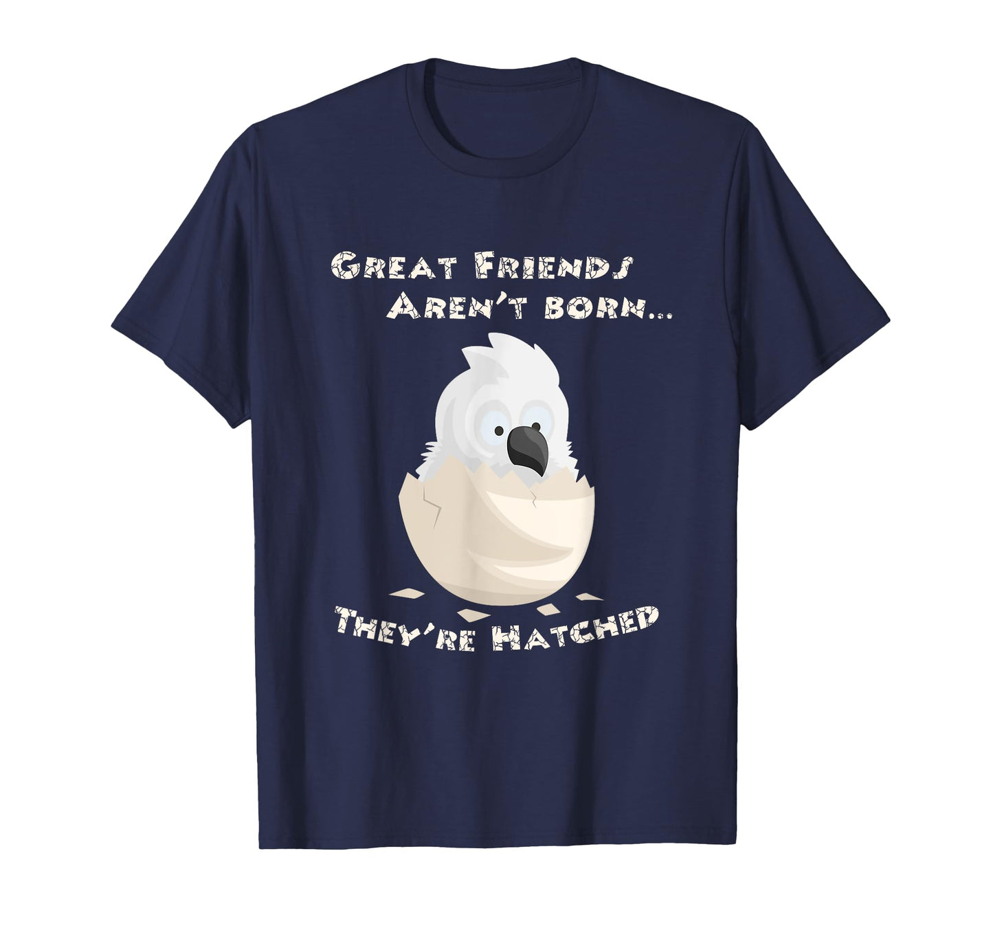 Umbrella Cockatoo Friends Hatched T-Shirt
