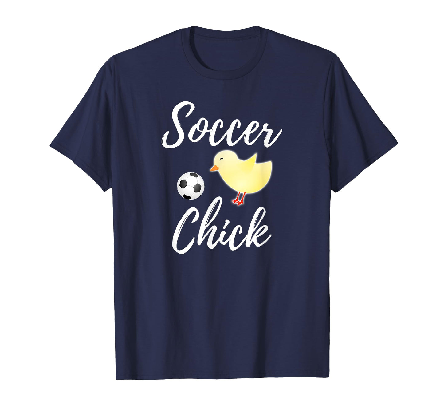Soccer Chick Funny Soccer Chicken Lover Gift T-Shirt