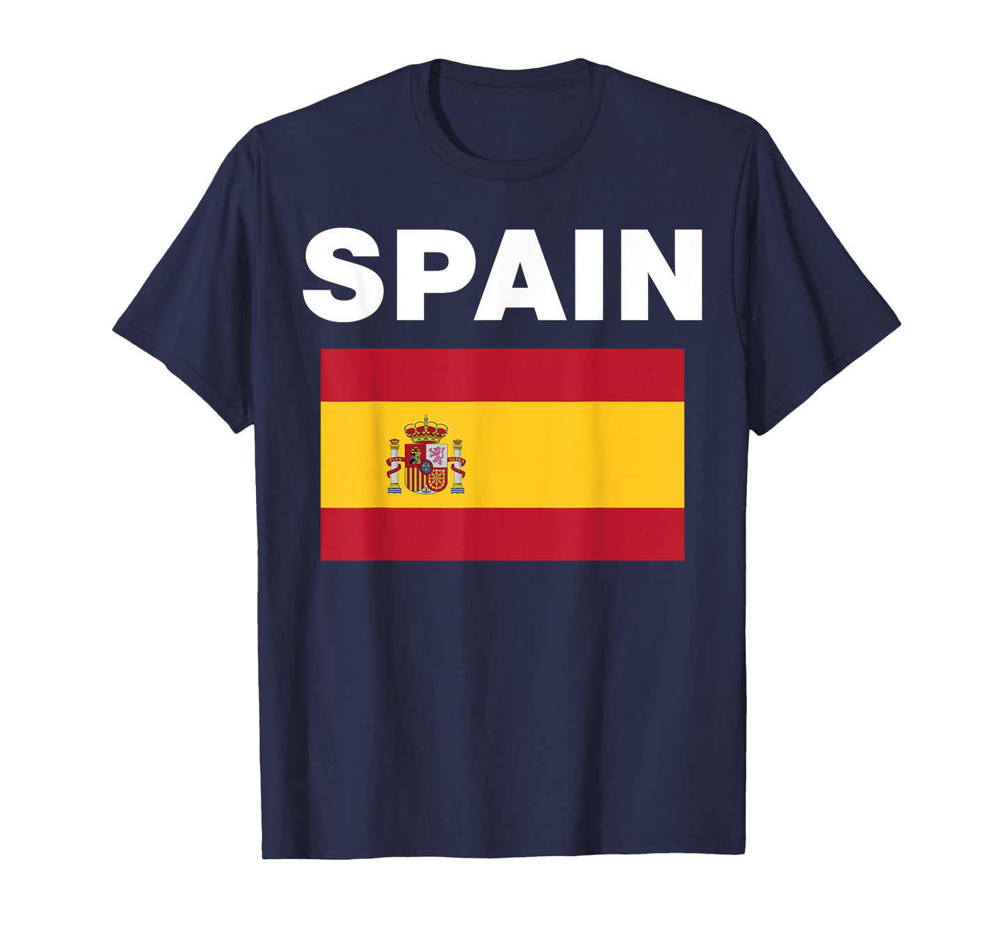 Spain Spanish Flag Heritage T-Shirt