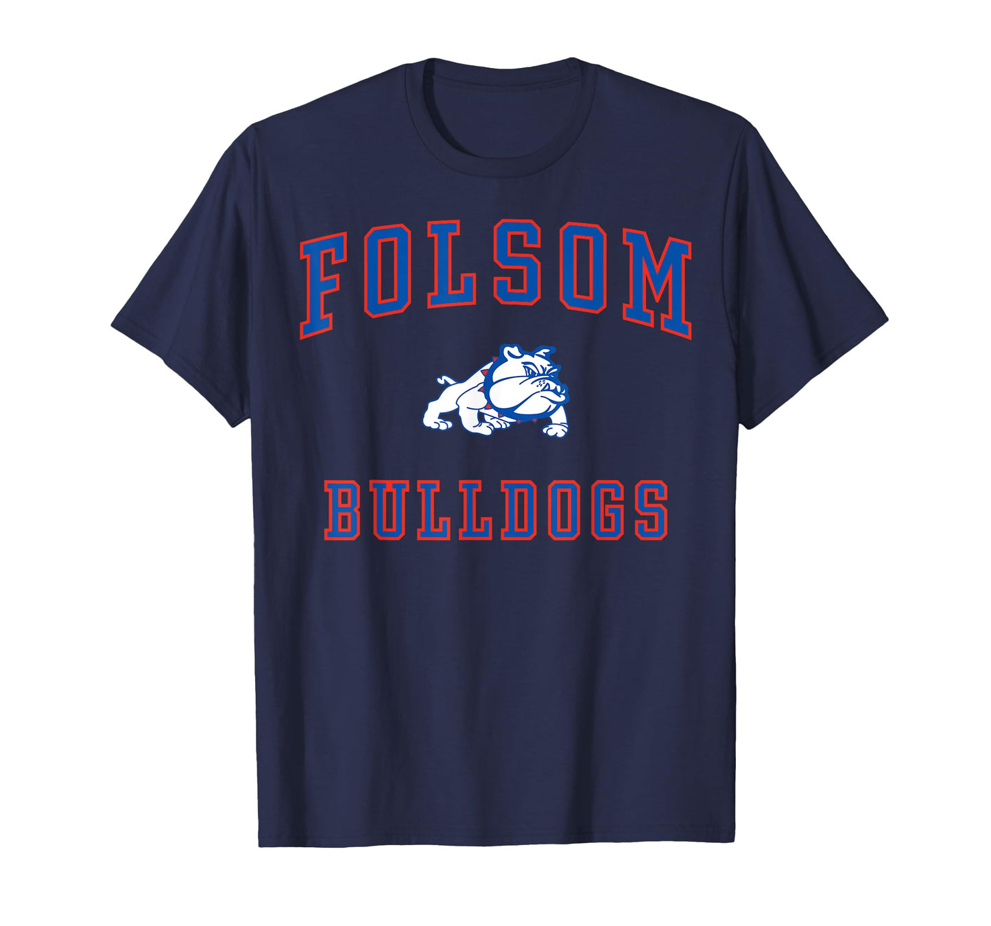 Folsom High School Bulldogs T-Shirt C1 T-Shirt