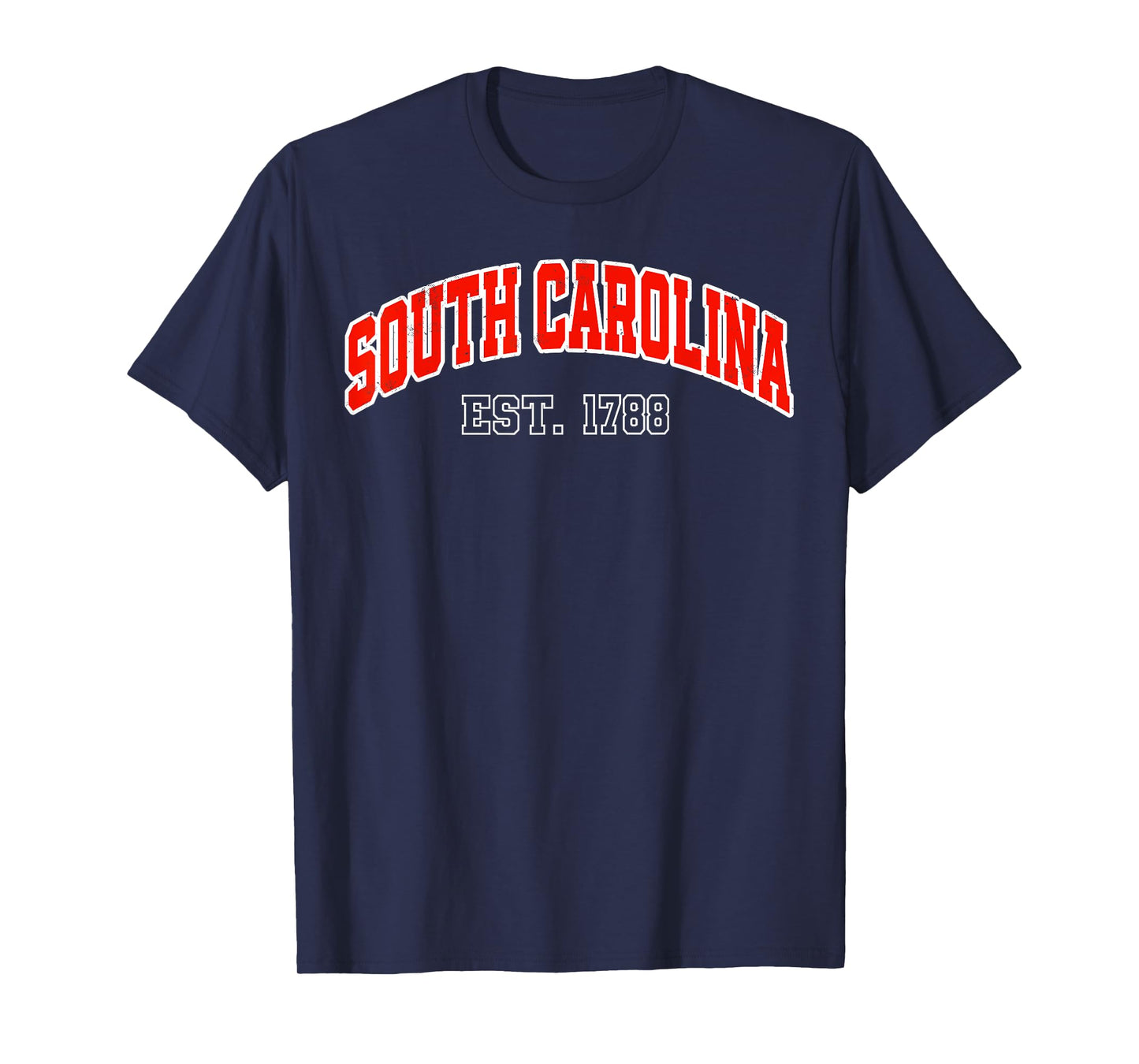 Retro South Carolina State Souvenir SC Vintage Sport Varsity T-Shirt