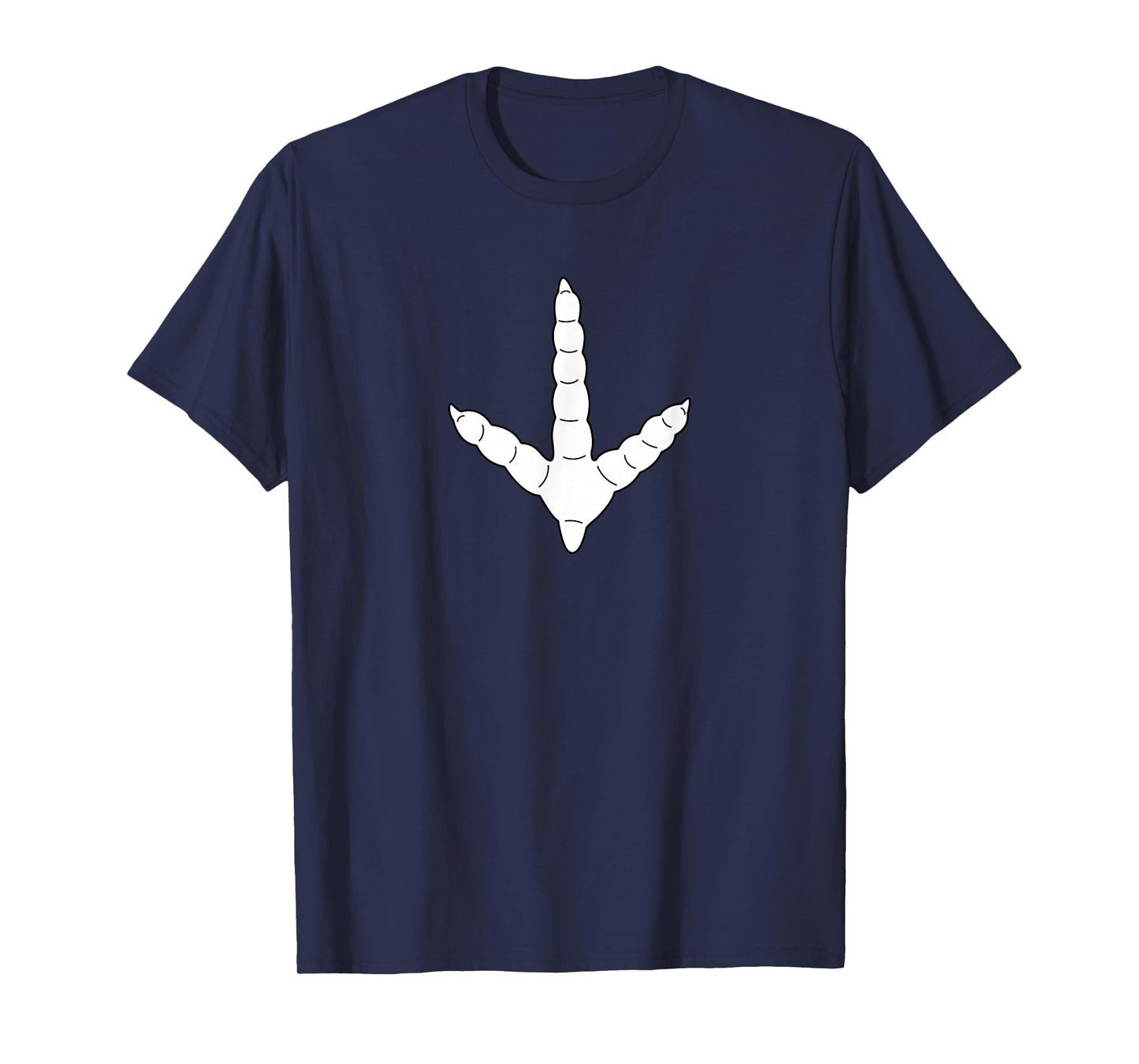 Wild Turkey Footprint Long Beard Tom Gobbler Track T-Shirt