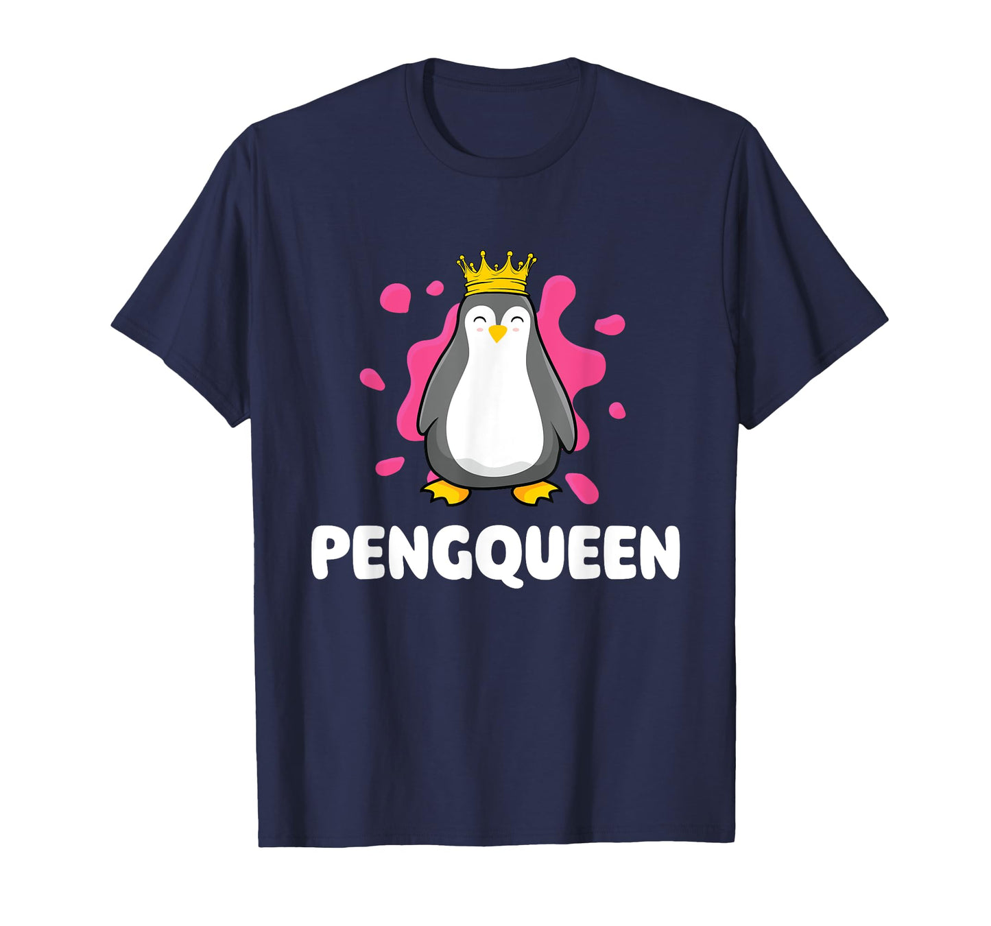 Pengqueen - Penguin Lover Bird Watcher Aquatic Bird T-Shirt