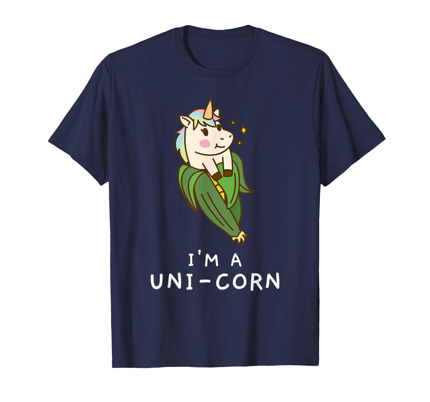 Funny Unicorn Corn Pajamas Girls Tshirt Kids Farmer Gifts T-Shirt