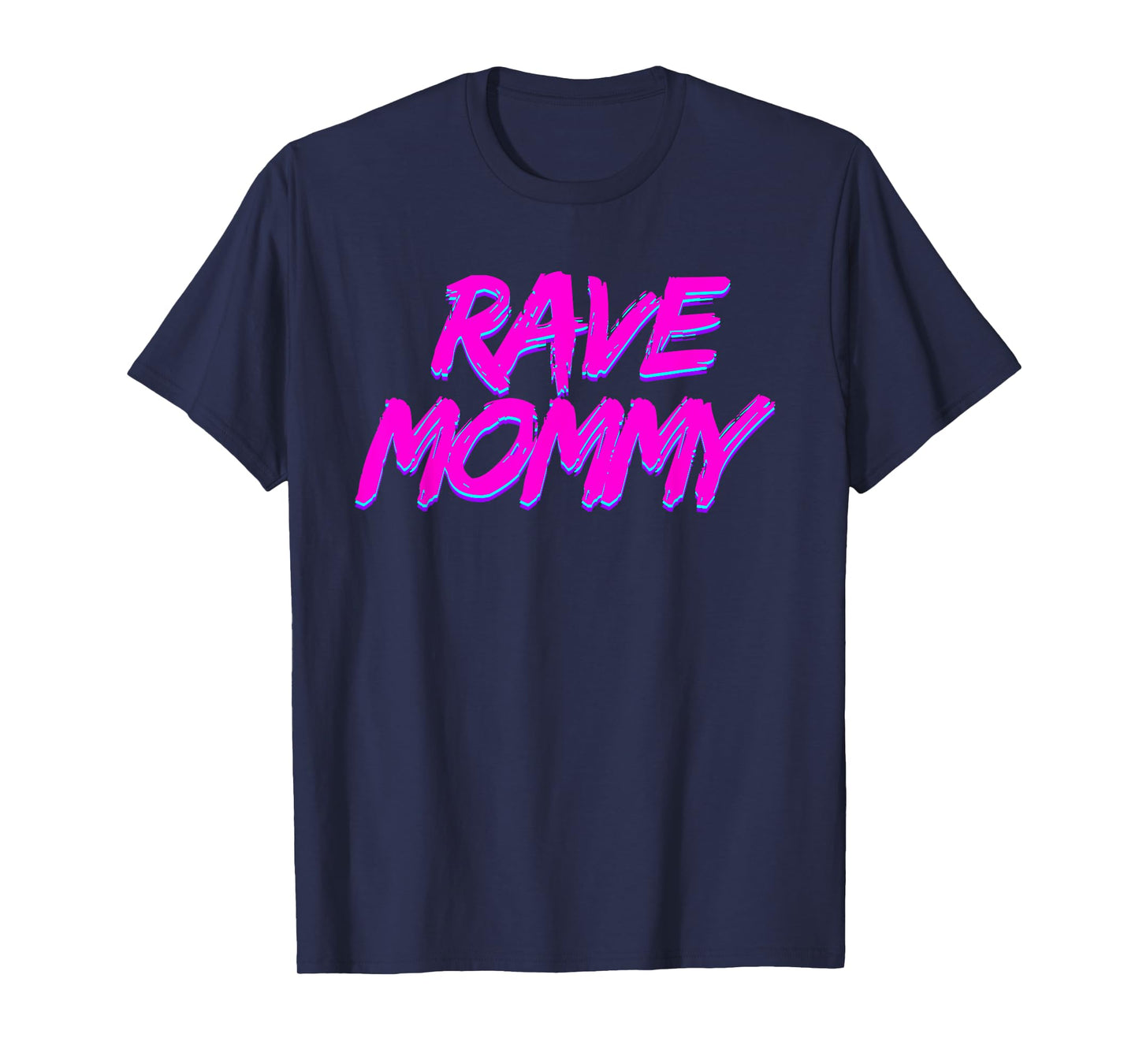 Rave Mommy Techno Rave Festival Party EDM Dance Bass Woman T-Shirt