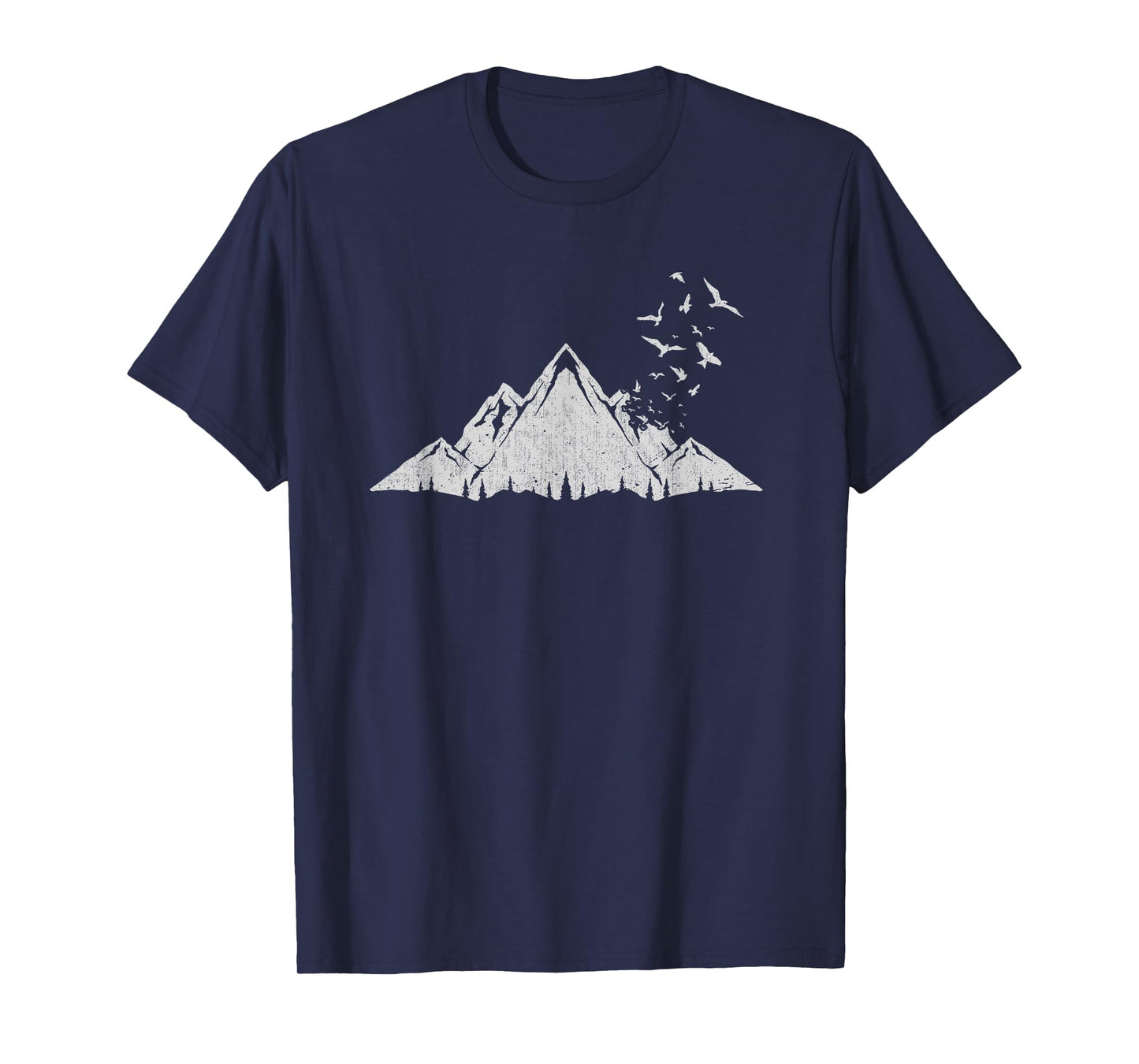 Flock Of Birds Outdoor Nature Forest Mountain Hiking T-Shirt