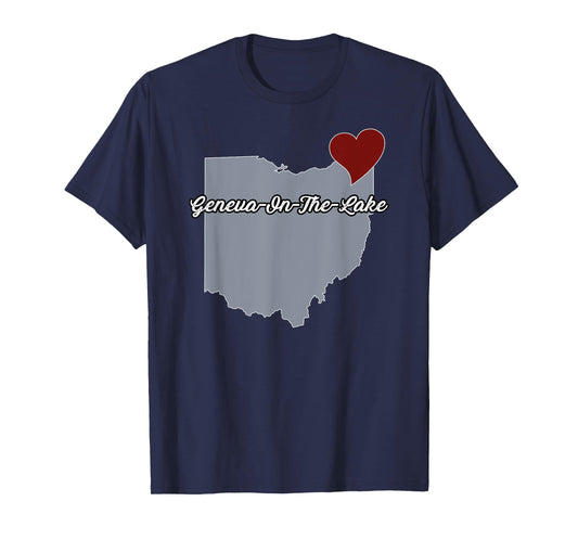 Geneva-On-The-Lake - Ohio | OH USA City Souvenir City State T-Shirt