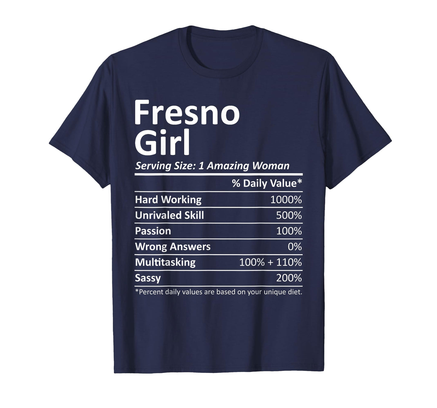 FRESNO GIRL CA CALIFORNIA Funny City Home Roots USA Gift T-Shirt