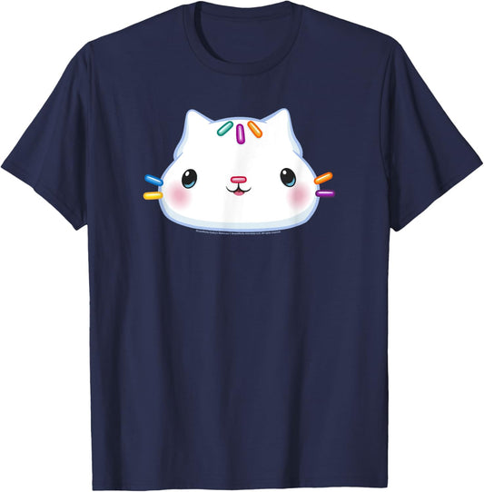 Gabby's Dollhouse Cakey Cat Big Face T-Shirt