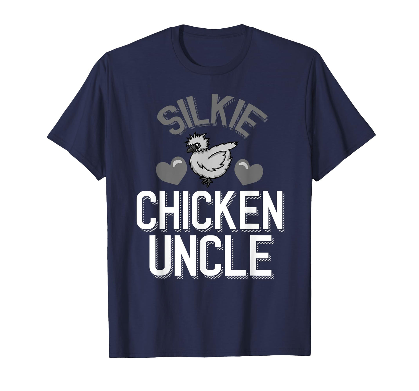 Silkie Chicken Uncle T-Shirt