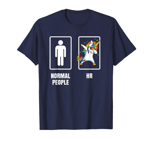 Dabbing Unicorn Boss & HR Human Resource Manager Office T-Shirt