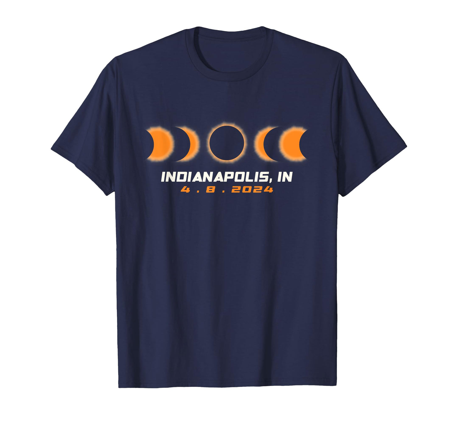 Total Solar Eclipse 2024 Indianapolis Indiana April 8 2024 T-Shirt