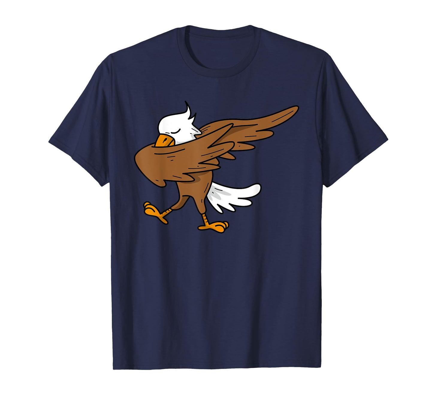 Dabbing Eagle | Large Bird America Hilarious USA Gift T-Shirt