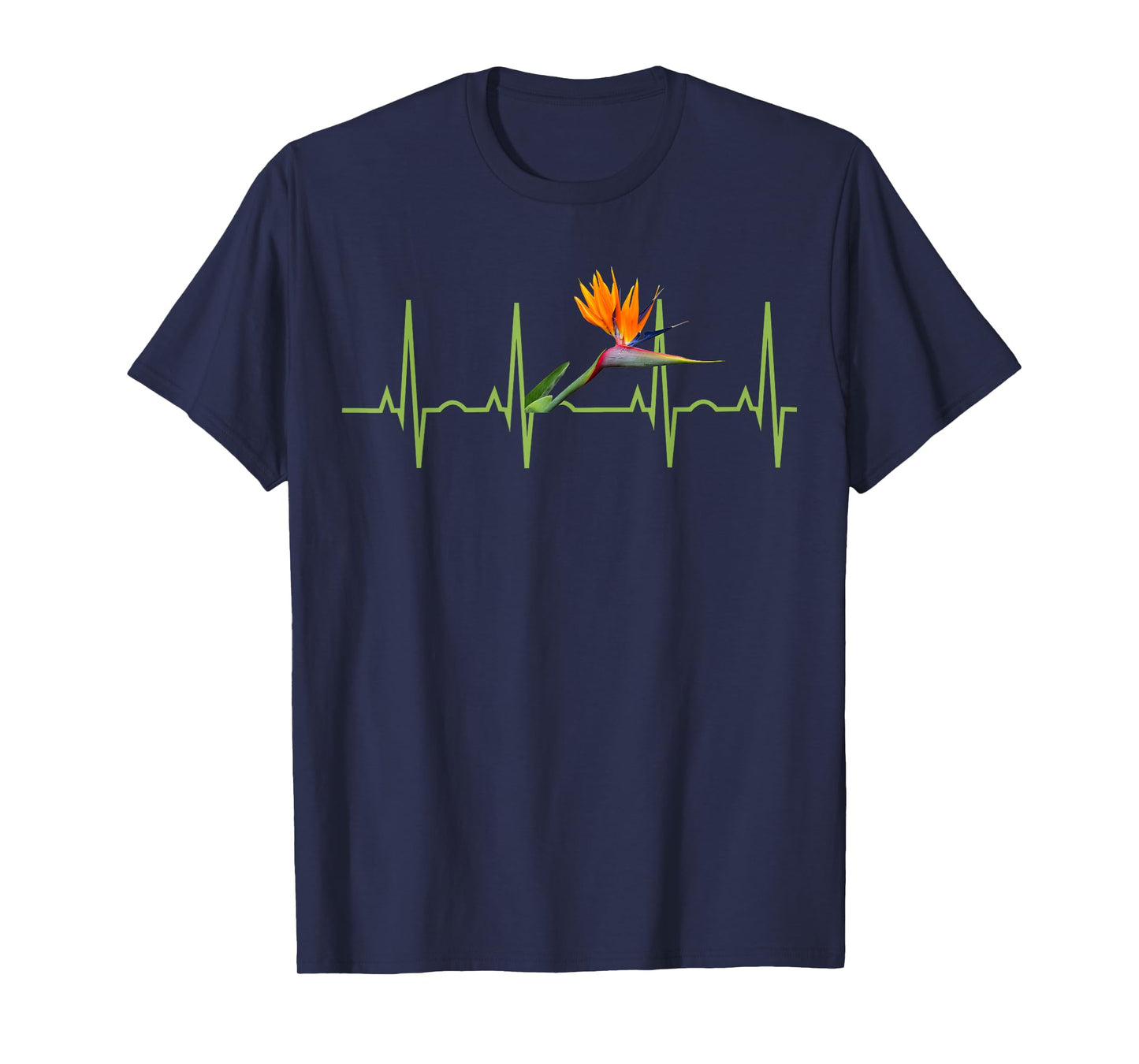 Bird of Paradise Shirt - Best Flower Heartbeat T-Shirt T-Shirt
