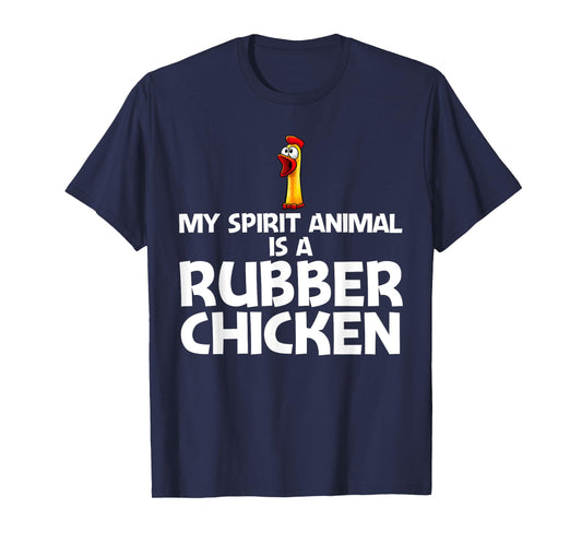 Funny Rubber Chicken Art For Men Women Giant Rubber Chicken T-Shirt