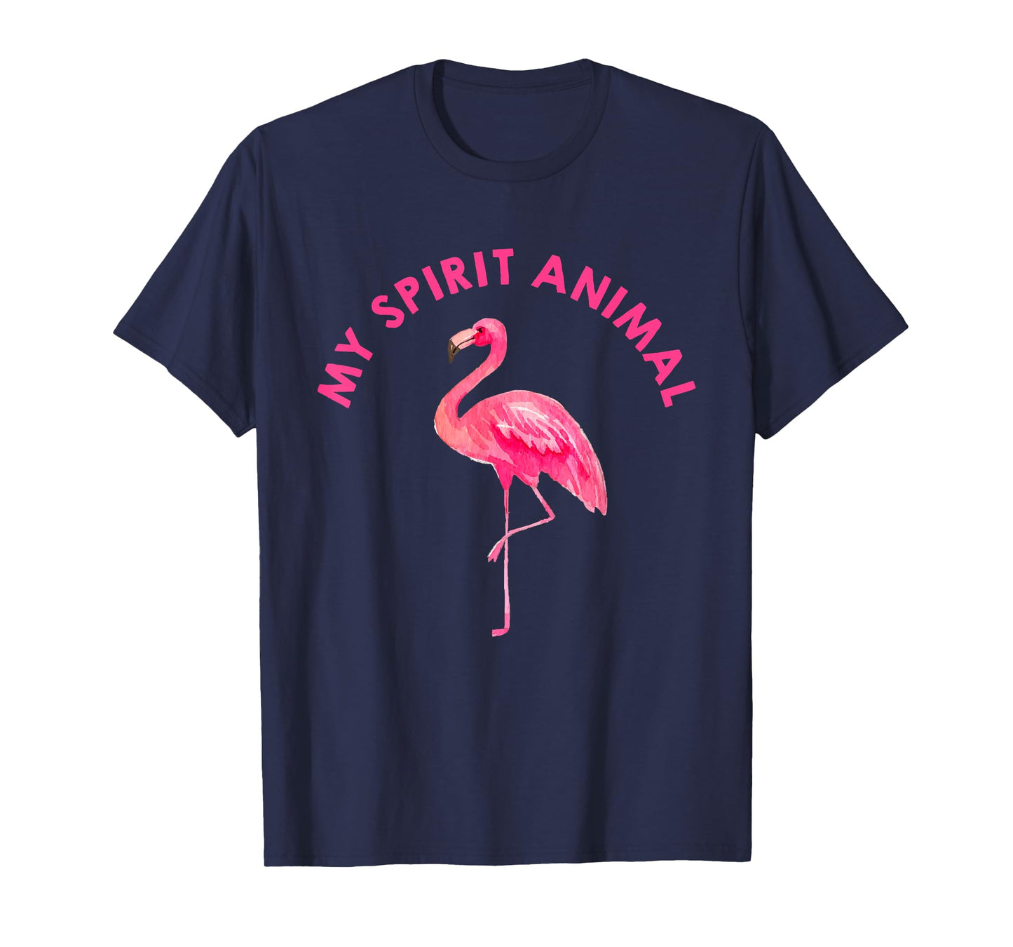 Flamingo Spirit Animal - Cute Flamingo Lover T-Shirt