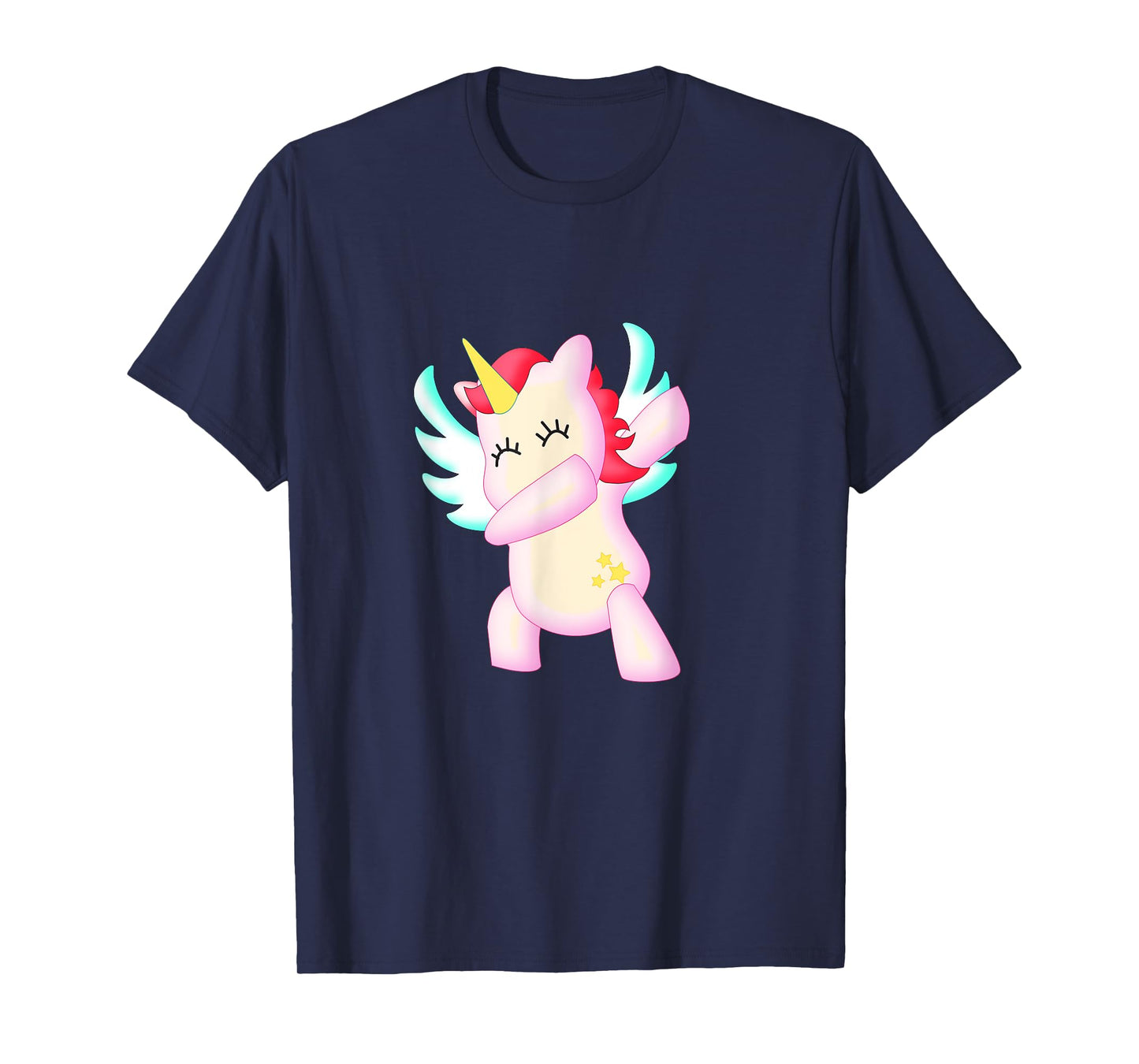 Cute Dabbing Unicorn Shirt | Funny Unicorn Angel Dab T-Shirt T-Shirt