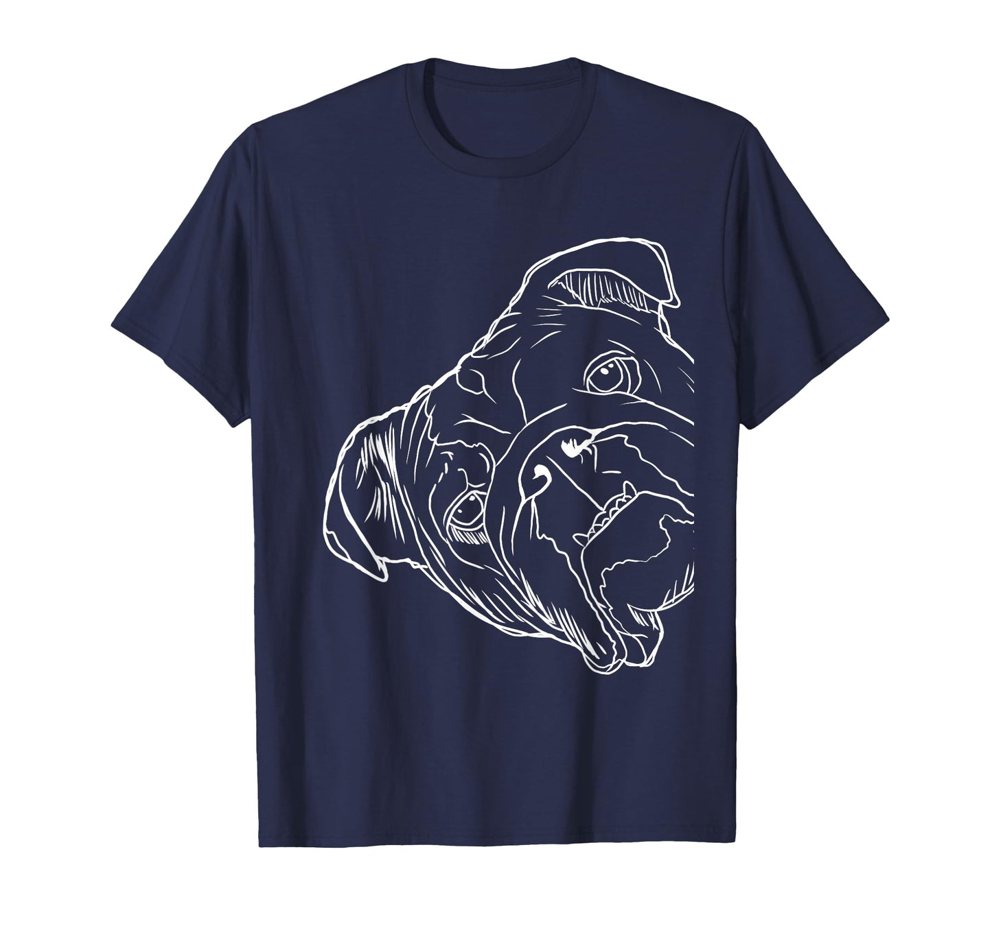 Funny Dog English Bulldog T-Shirt for Men Women Kids