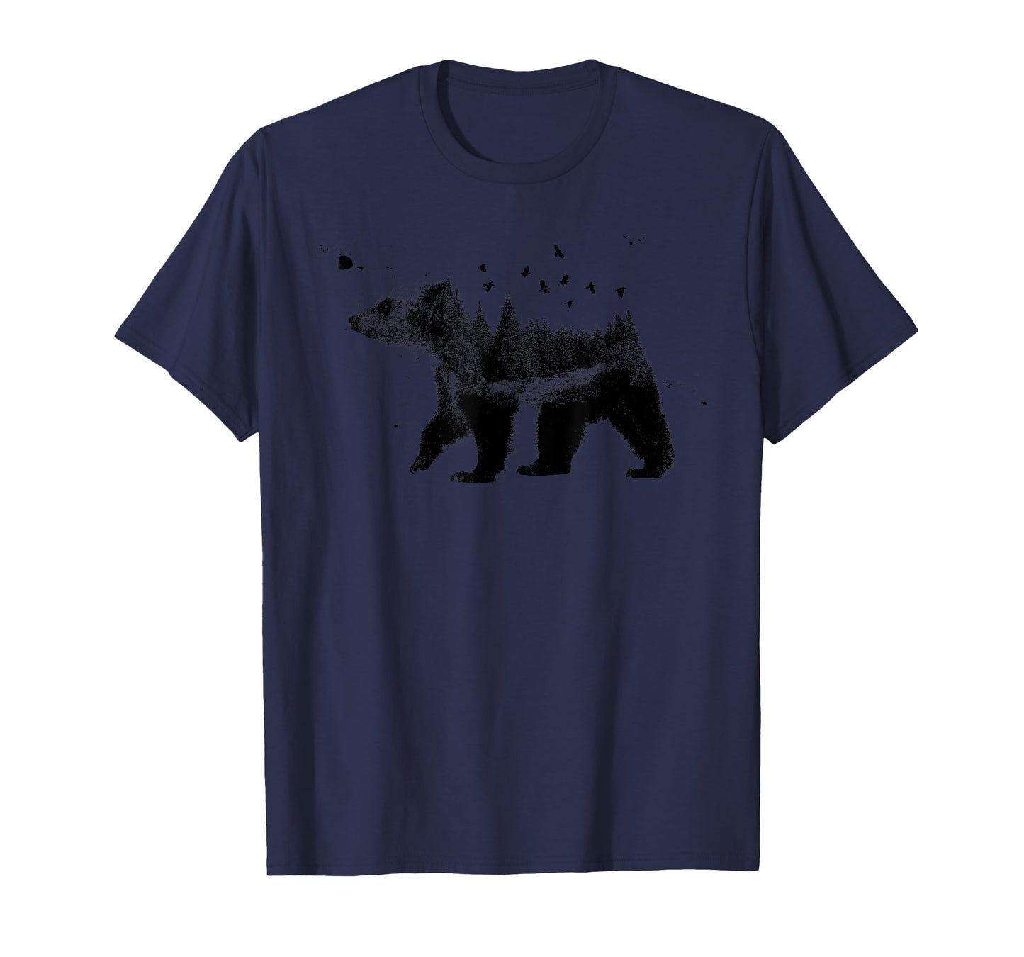 Bear Nature TShirt- Tee Shirt T-Shirt