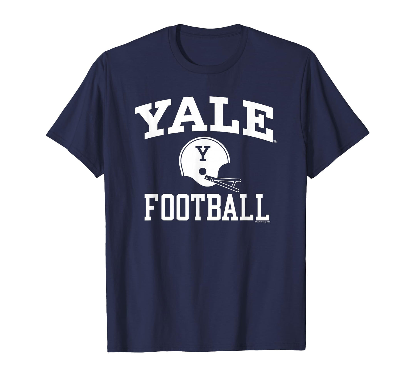 Yale University Football Helmet Varsity Logo T-Shirt