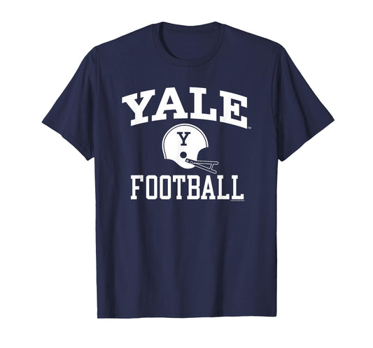 Yale University Football Helmet Varsity Logo T-Shirt