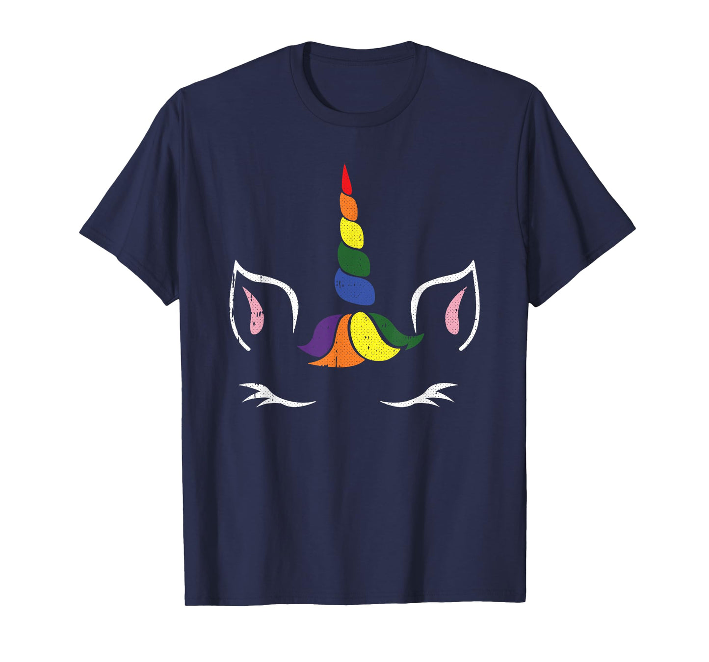Unicorn Gay Pride Magical Rainbow Flag Proud LGBT-Q Ally T-Shirt