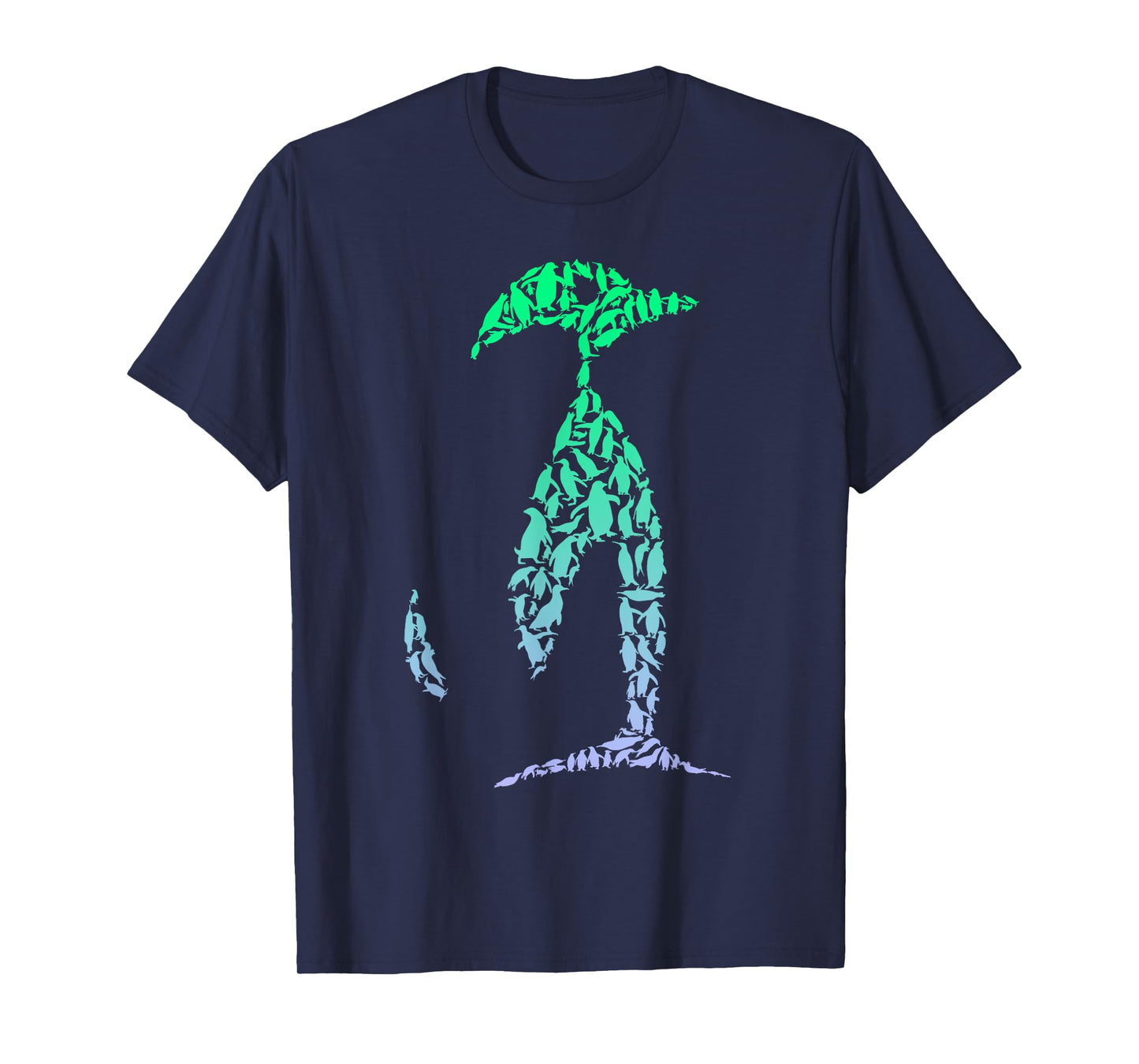 Boys Penguin Shirts Silhouette Penguins T-Shirt | Boys Penguin T-Shirt
