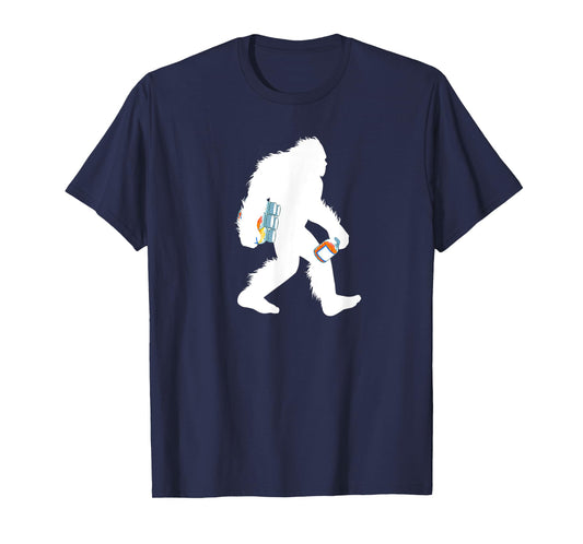 Bigfoot Pharmacist Cryptid Sasquatch Pharmacy Druggist T-Shirt