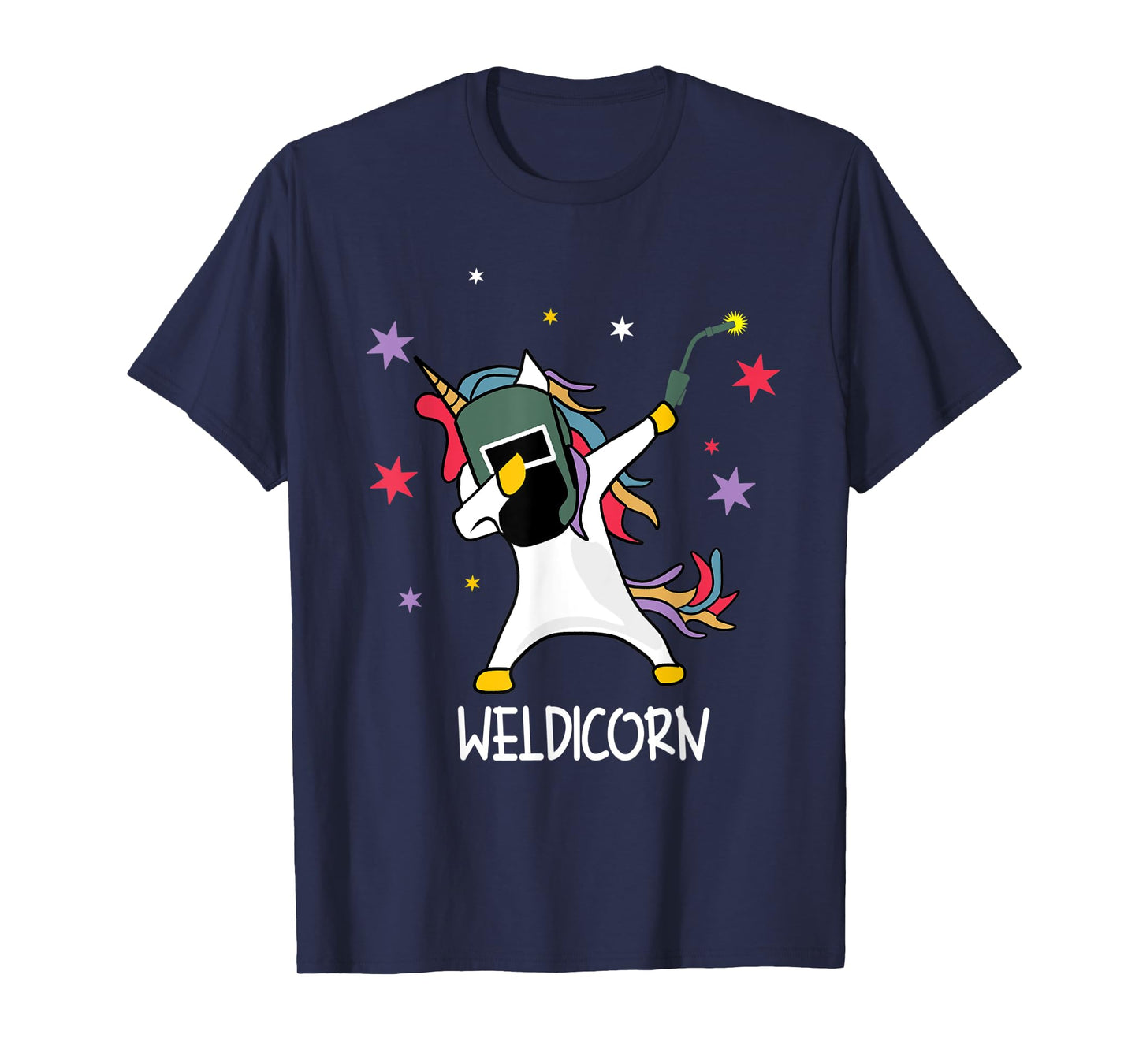 Weldicorn Welding Unicorn Dubbing | Funny Welder T-Shirt