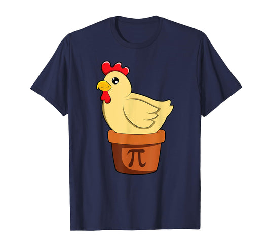 Chicken Pot PI Day Men Women Kids Math T-Shirt