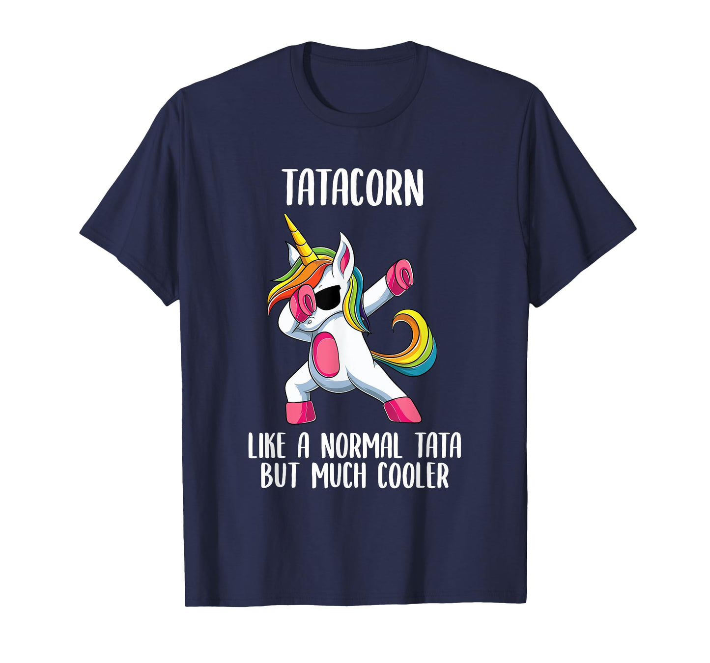 Unicorn Indian Tata Girl Birthday Party Apparel TataCorn T-Shirt