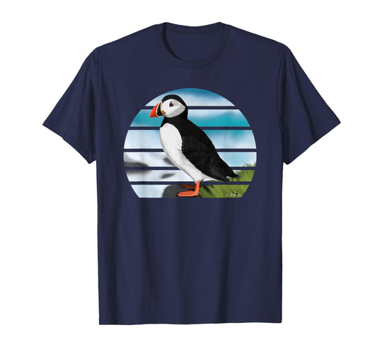 Puffin Bird Birder Ornithologist Biologist Birdwatcher T-Shirt