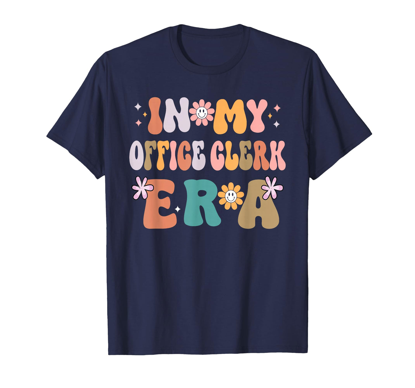 In My Office Clerk Era Funny Women Christmas Presents T-Shirt