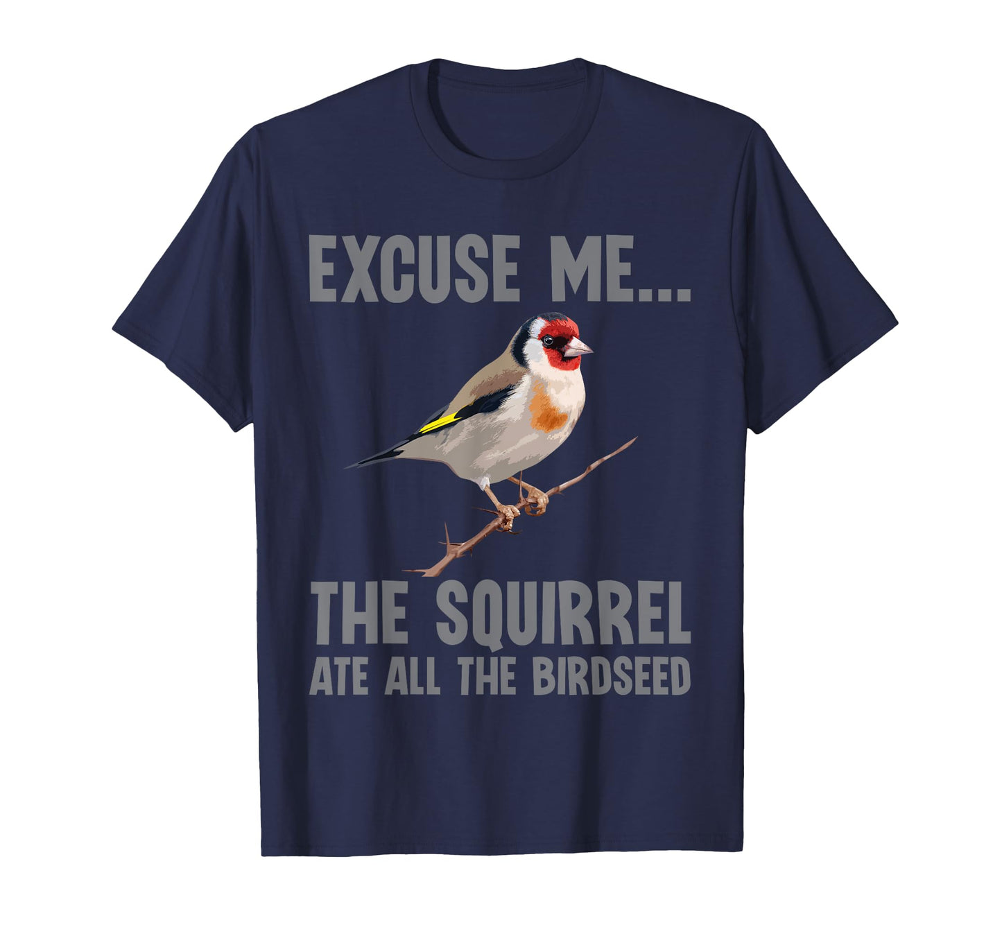 Bird Art For Men Women Kid Bird Watching Birding Birdwatcher T-Shirt
