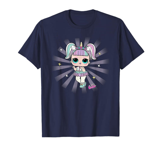 L.O.L. Surprise! Unicorn Doll Purple Spotlight Sparkles T-Shirt