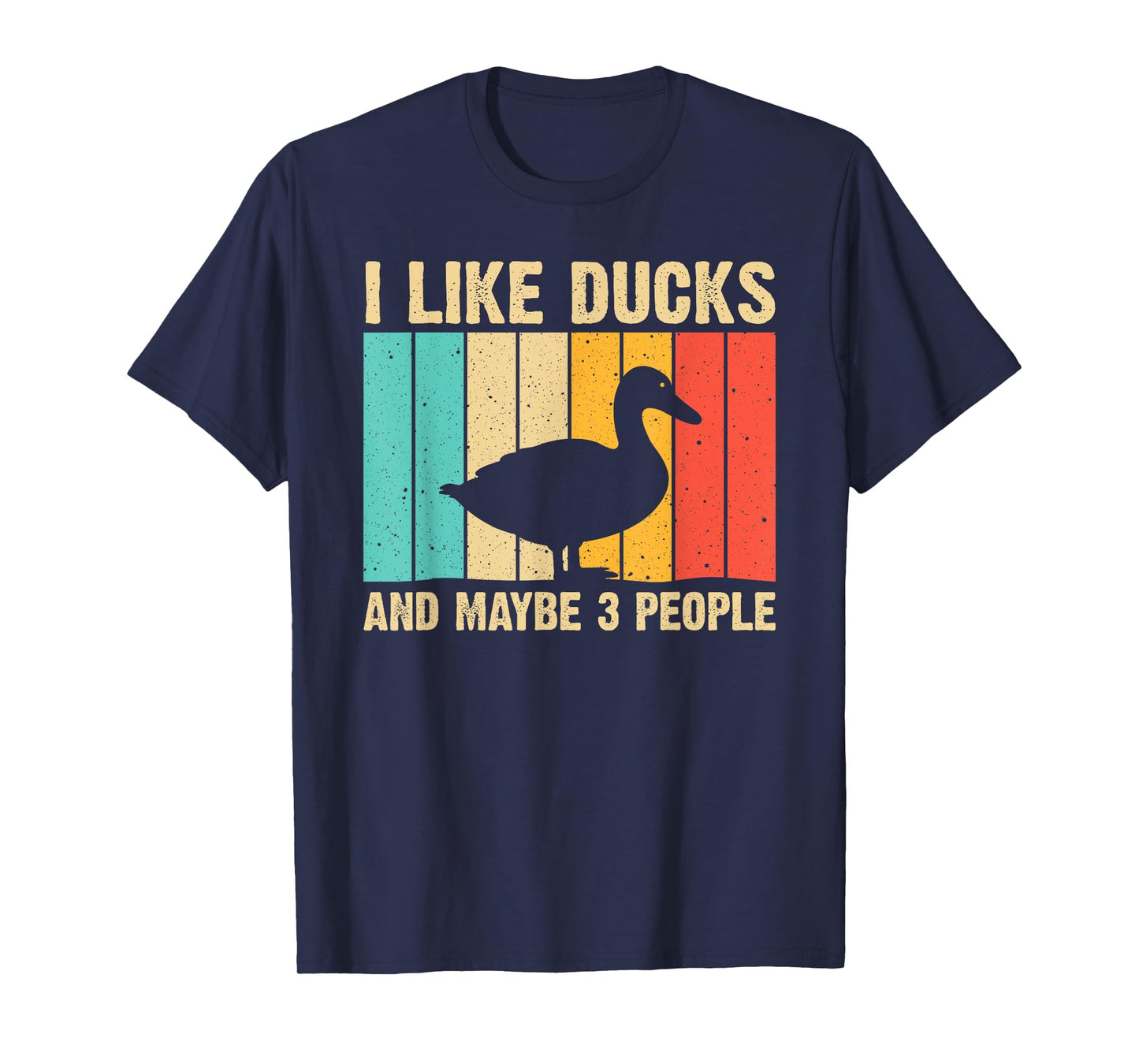 Vintage Duck Design For Duck Lovers Men Women Mallard Drake T-Shirt