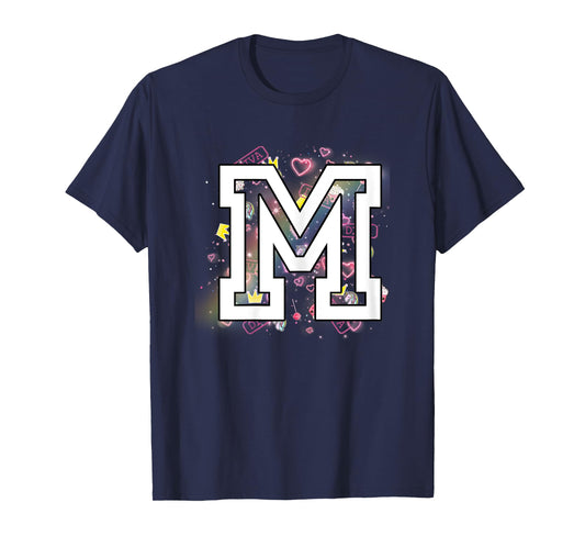 Kids Letter M Clothing For a Girl Who's Name Starts With M T-Shirt